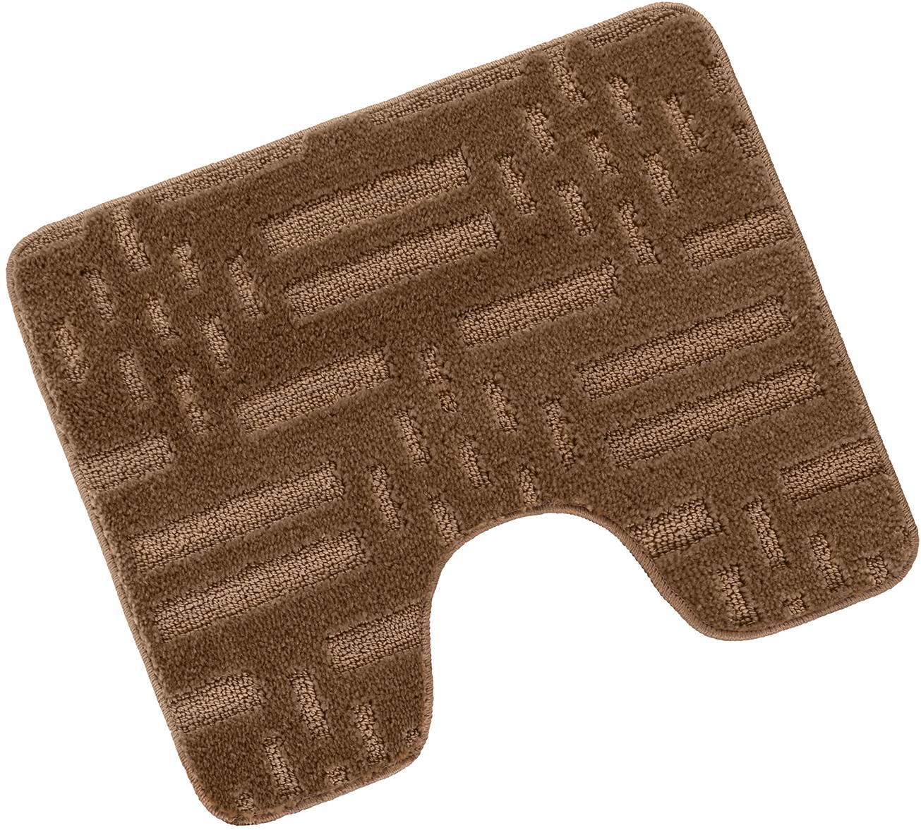 Bellatex Bany Uni 60 × 50 cm 810/010 čiarky hnedá