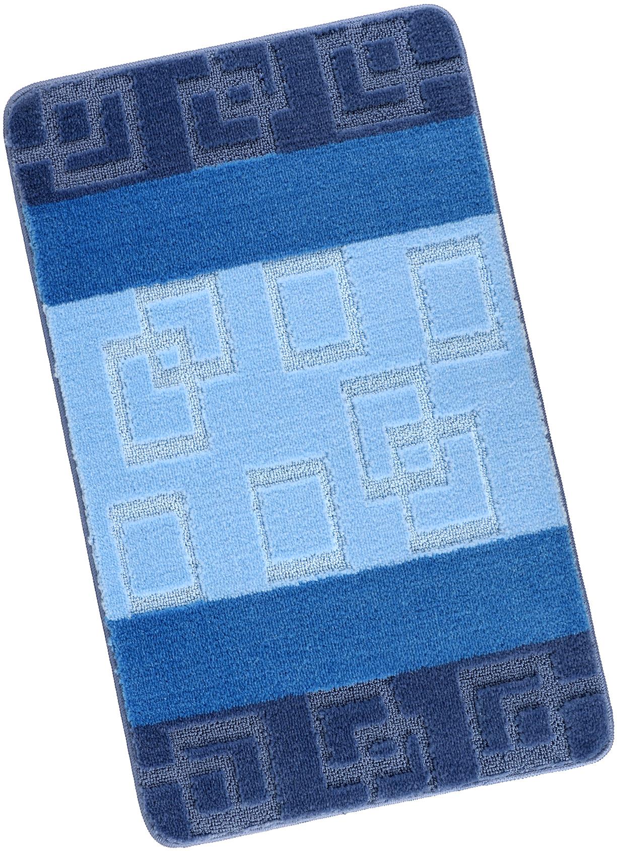 Bellatex Bany vzor 60 × 100 cm 760/015 kocky modrá