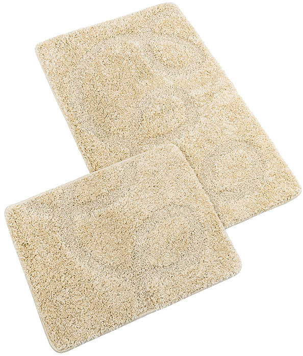 Bellatex Kúpeľňová sada Bany Silver 60 × 100 cm + 60 × 50 cm 425/005 béžová