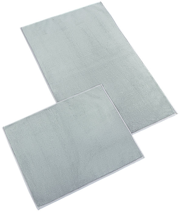 Bellatex Kúpeľňová sada Bany Gold 60 × 100 cm + 60 × 50 cm 730/003 svetlosivá