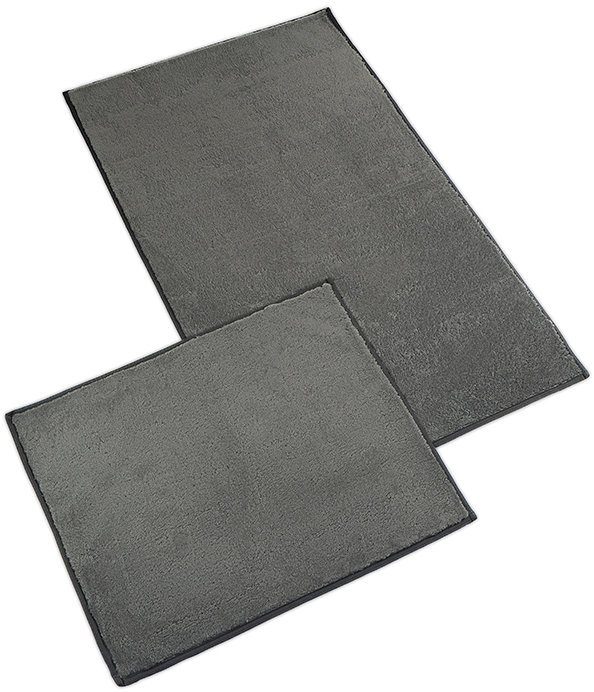 Bellatex Kúpeľňová sada Bany Gold 60 × 100 cm + 60 × 50 cm 730/004 tmavosivá