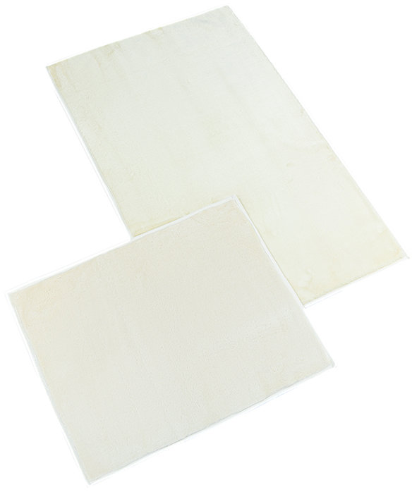 Bellatex Kúpeľňová sada Bany Gold 60 × 100 cm + 60 × 50 cm 730/006 smotanová