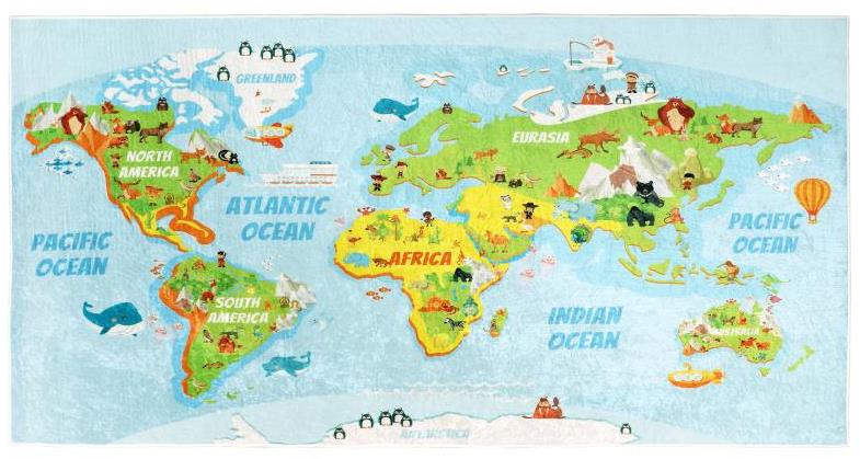 Bellatex koberec fototlač 80 × 150 cm, svetadiely