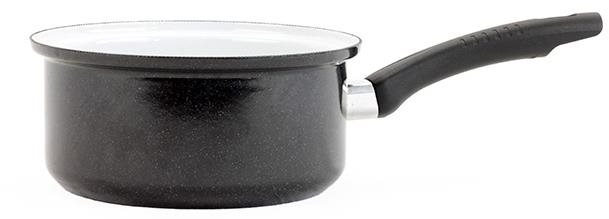 Belis Sfinx Standart smaltovaný rajnica s držadlom čierna 14 cm, 0,8 l