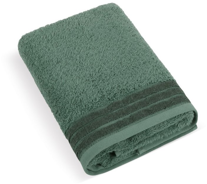 BELLATEX Froté uterák Léga 500 g G/536 tmavozelený 50 × 100 cm