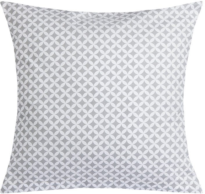 Bellatex Adela vankúšik 40 × 40 cm 55/905 kosoštvorce sivo-biele
