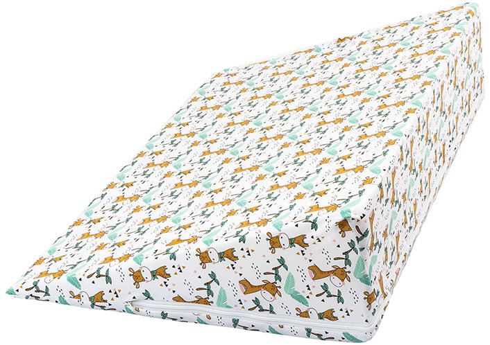 Bellatex Klinový podhlavník 2005/401 80 × 50 × 20 cm elastan – žirafky