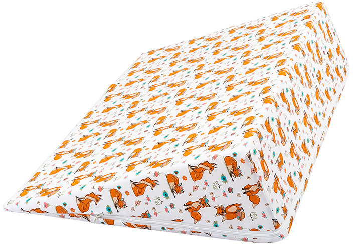 Bellatex Klinový podhlavník 2005/403 80 × 50 × 20 cm elastan – líštičky