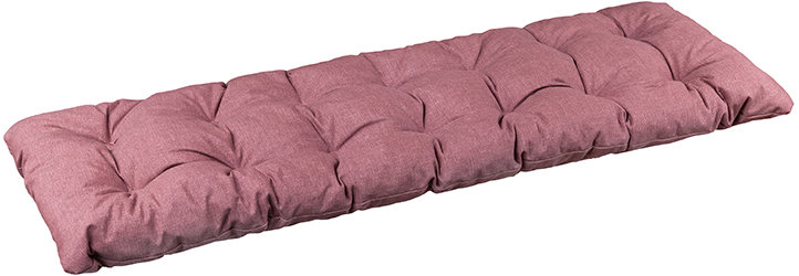 Bellatex Poduška na lavicu 41/010 prešívaná 40 × 140 cm Uni, ružová