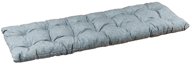 Bellatex Poduška na lavicu 41/041 prešívaná 40 × 150 cm Uni, svetlosivá