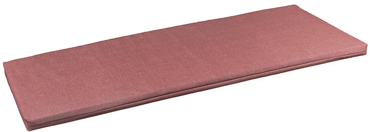 Bellatex Poduška na lavicu 34/010 hladká na zips 40 × 140 cm Uni, ružová