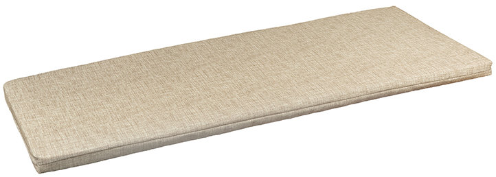 Bellatex Poduška na lavicu 34/013 hladká na zips 40 × 150 cm Uni, cappuccino
