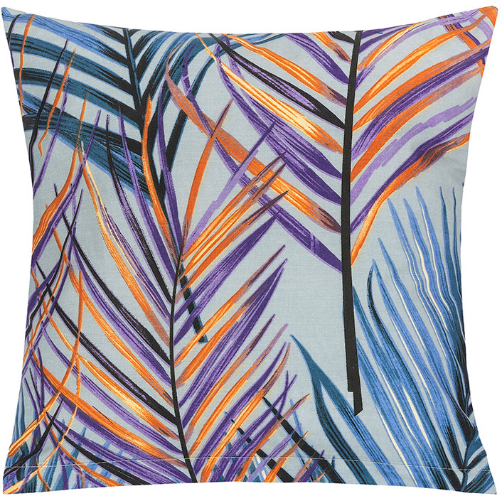 Bellatex Obliečka 90/501 40 × 40 cm papradie svetlomodré
