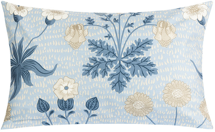 BELLATEX Obliečka 50 × 70 cm, lúka modrá