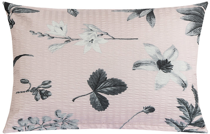 BELLATEX Obliečka 60 × 40 cm, lúka sivá, ružová