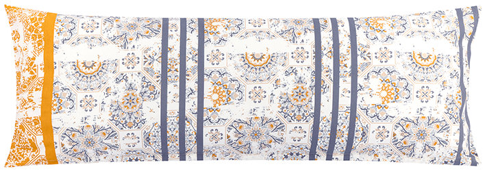 BELLATEX Obliečka – náhradný manžel vankúš 45 × 120 cm, retro oranžová