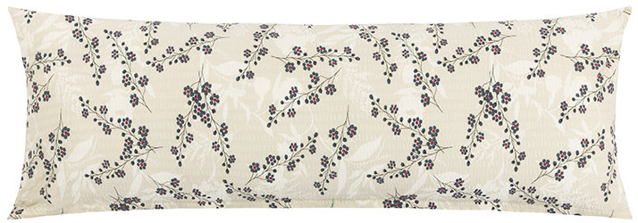 BELLATEX Obliečka – náhradný manžel vankúš KREP 55 × 180 cm, impresia béžová