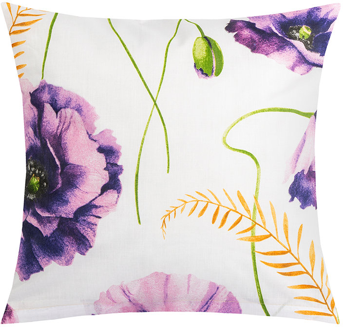 BELLATEX Obliečka 90/735 40 × 40 cm fialový kvet