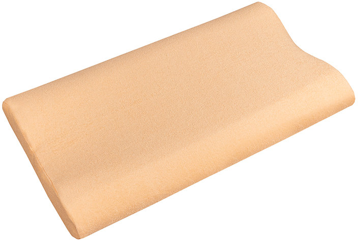 BELLATEX Povlak - anatomický polštář Lux froté 60 × 33 cm, 07 lososový