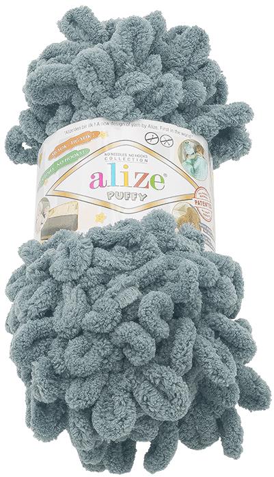 Vlnika Puffy 100 g - 87 tmavo šedá