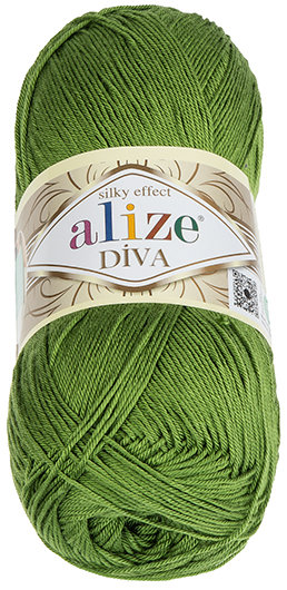 BELLATEX Priadza Diva 100 g - 210 zelená