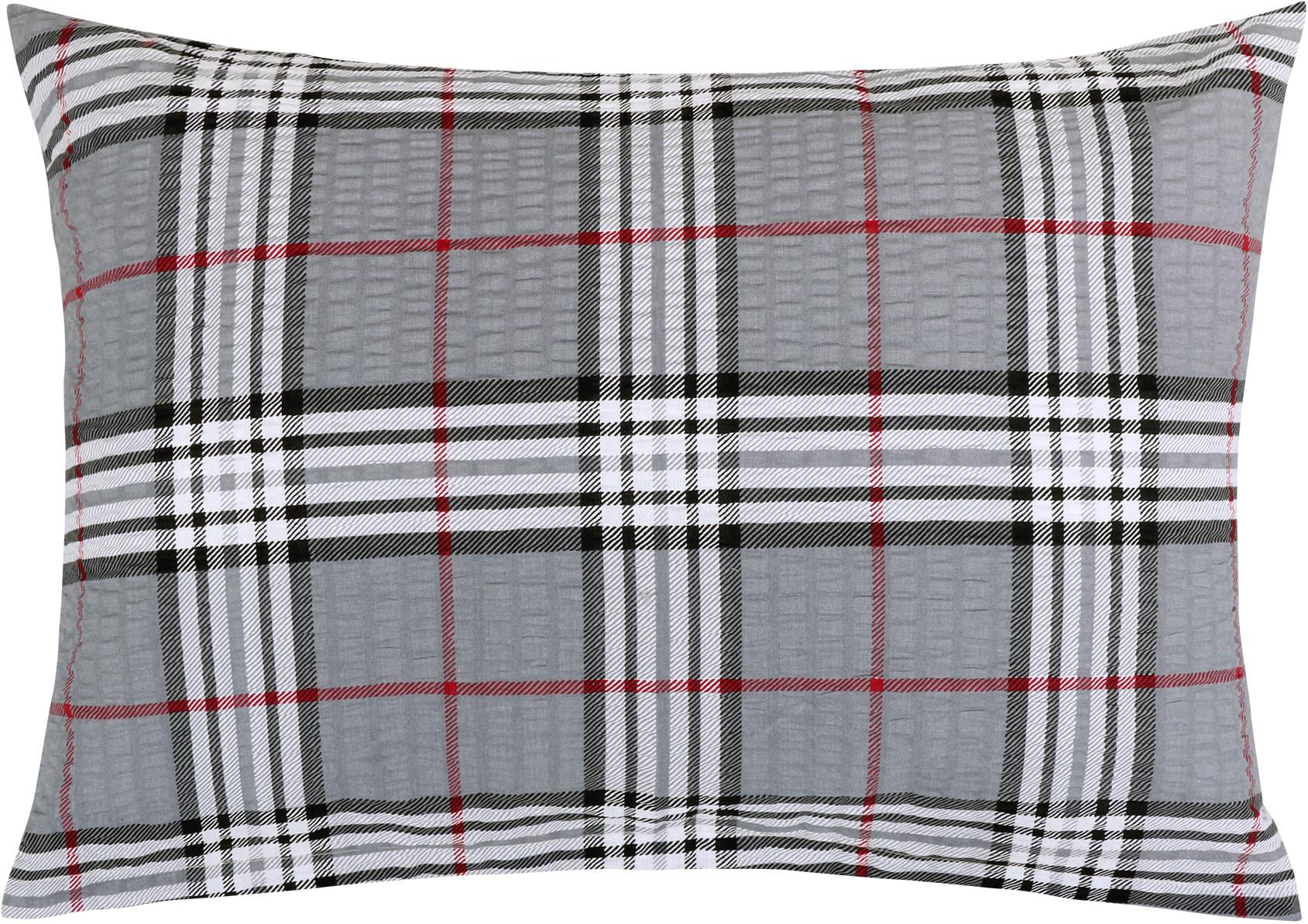 BELLATEX Obliečka 50 × 70 cm 80/899 sivé káro