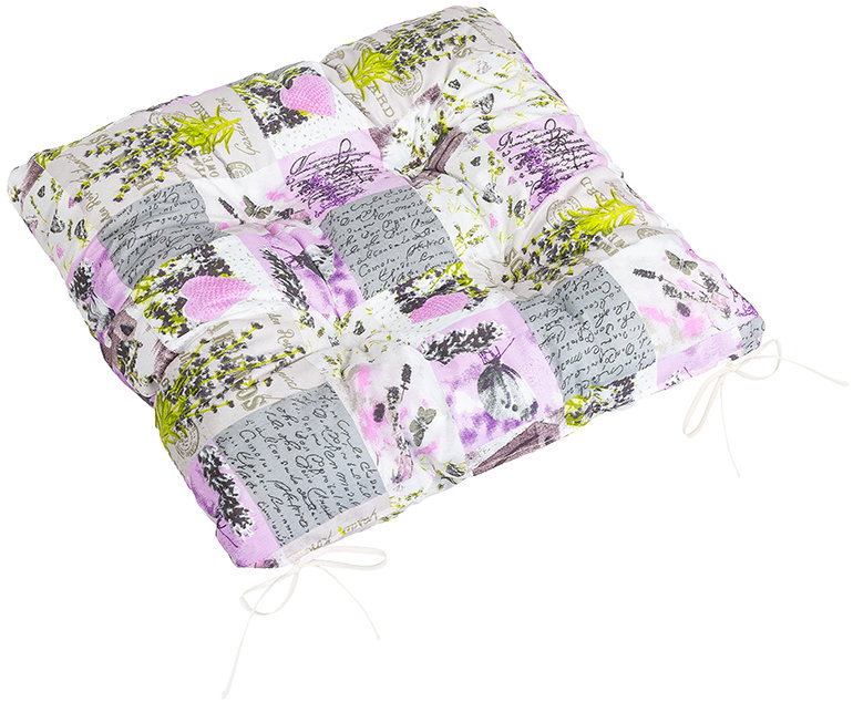 BELLATEX Adela Sedák 41/243 prešívaný 40 × 40 cm patchwork lila