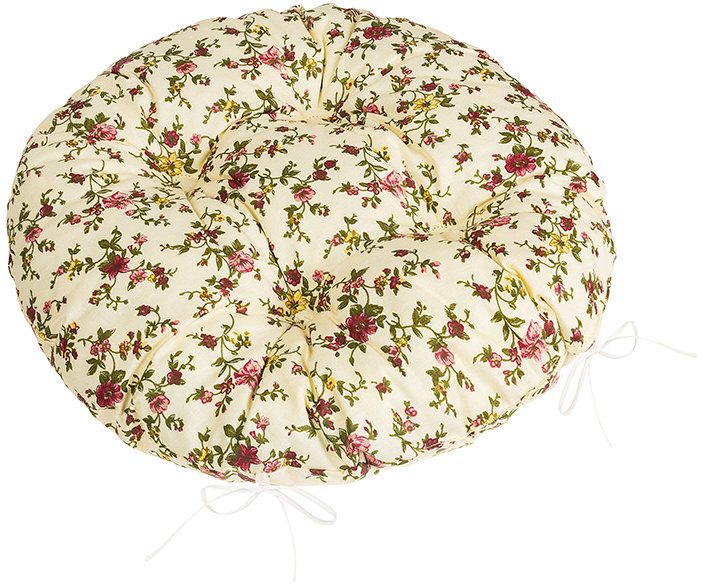 BELLATEX Adela Sedák 62/230 okrúhly prešívaný priem. 40 cm ružička