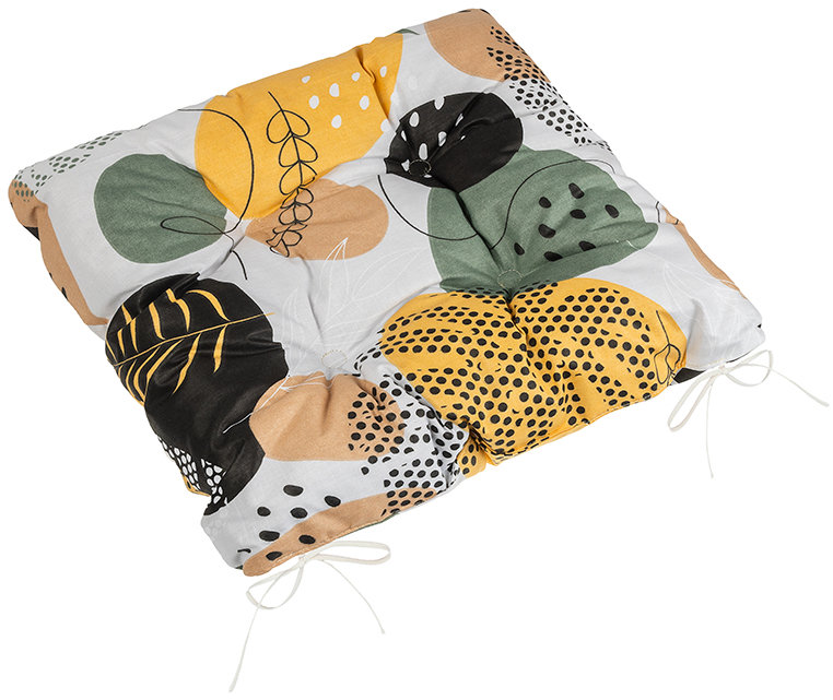 BELLATEX Adela Sedák 41/232 prešívaný 40 × 40 cm kamienky béžové