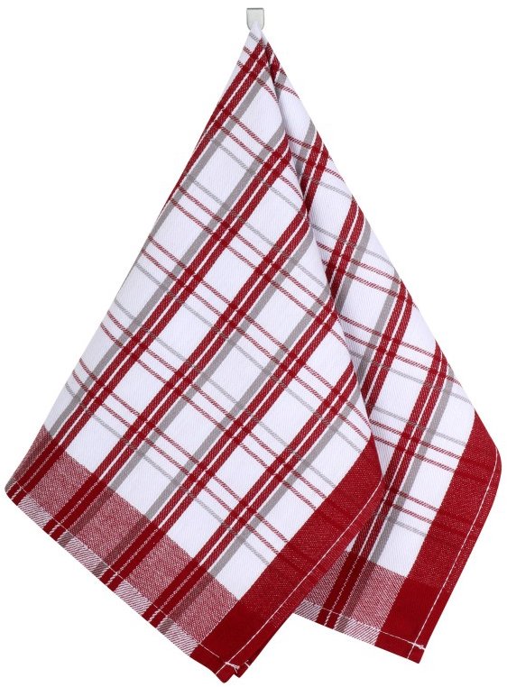 BELLATEX Utěrka 1 ks, 50 × 70 cm, 403 kostka vínová