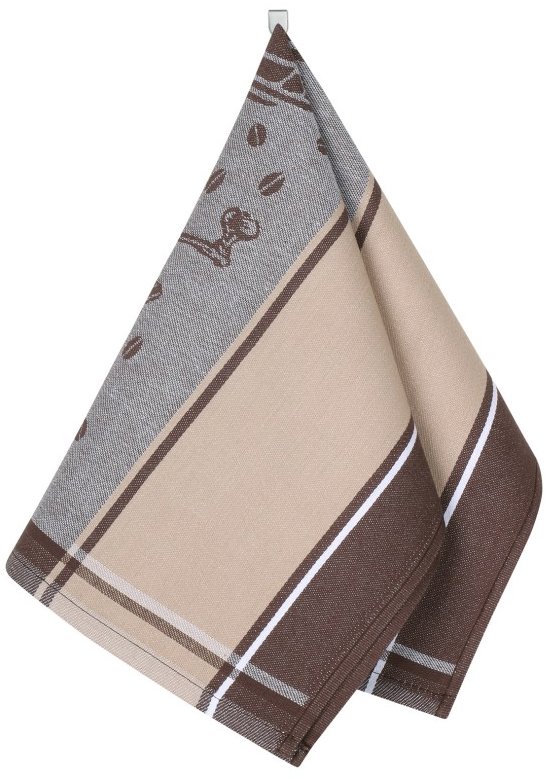BELLATEX Utěrka 1 ks, 50 × 70 cm, 407 kávomlýnek béžový