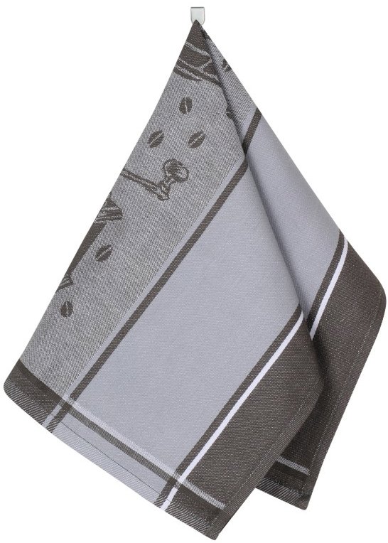 BELLATEX Utěrka 1 ks, 50 × 70 cm, 408 kávomlýnek šedý