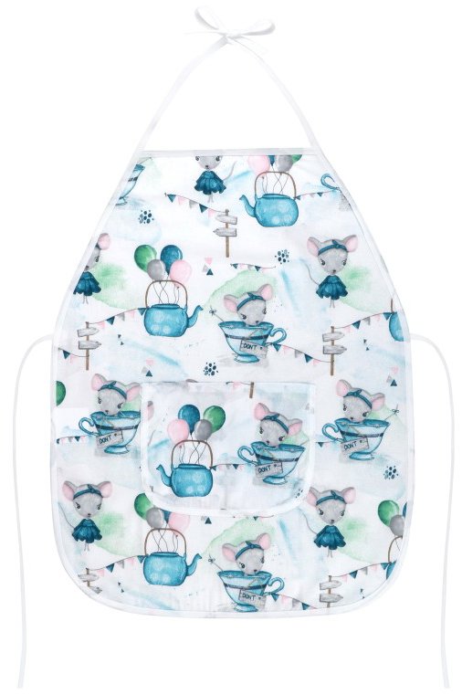 BELLATEX Zástera detská Adela 47 × 60 cm (5 – 8 rokov) 7850/095 myška v hrnčeku