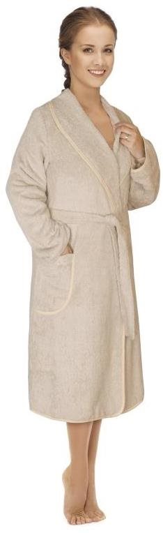 BELLATEX s.r.o. FROTÉ ŽUPAN dámsky veľ. L – kávový