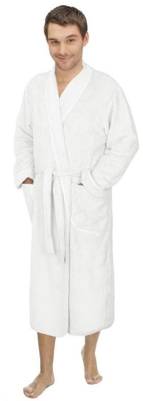 BELLATEX s.r.o. FROTÉ ŽUPAN pánsky veľ. XL – biely