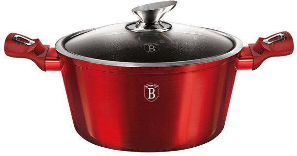 BerlingerHaus Kastról 20cm Burgundy Metallic Line