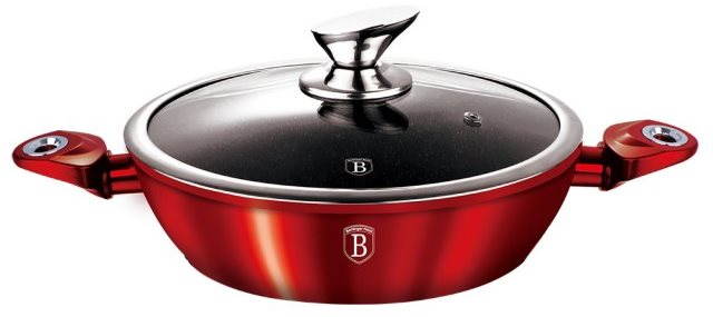 BerlingerHaus Pekáč s pokrievkou 24 cm Burgundy Metallic Line