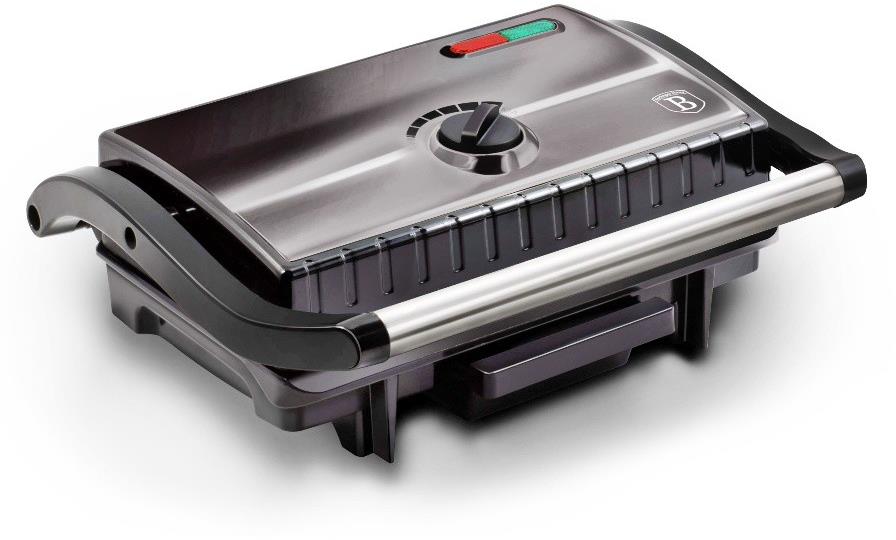 BERLINGERHAUS Elektrický kontaktný gril s nepriľnavým povrchom, Carbon PRO Line