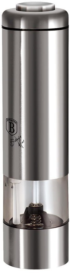 BERLINGERHAUS Mlynček na korenie a soľ elektrický, Carbon Metallic Line