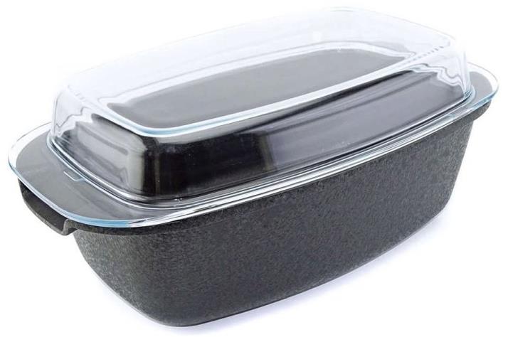 CS KOCHSYSTEME Pekáč s nepriľnavým povrchom a pokrievkou Munster 32 × 21 cm