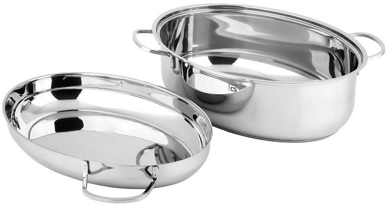 CS KOCHSYSTEME Trier s vekom nerezový38 cm