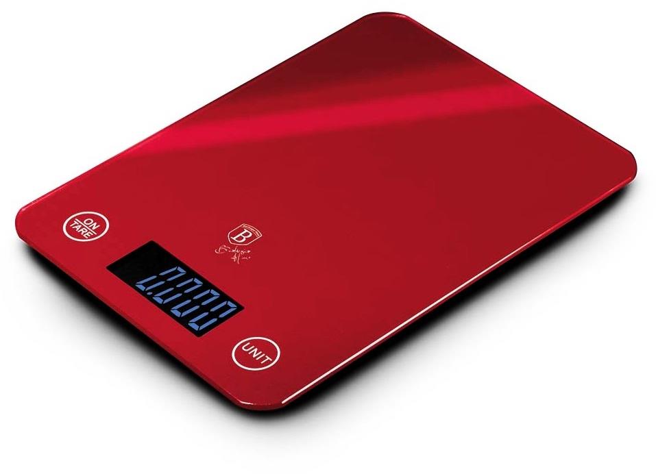 BERLINGERHAUS digitálna 5 kg Burgundy Metallic Line