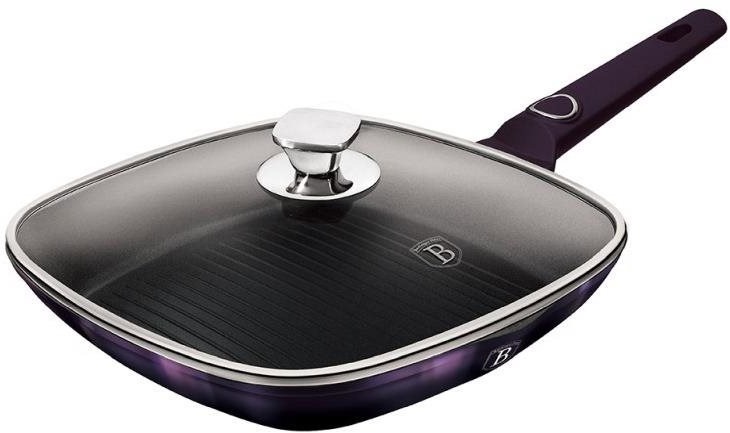 BERLINGERHAUS Panvica grilovacia s titánovým povrchom 28 cm Purple Eclipse Collection