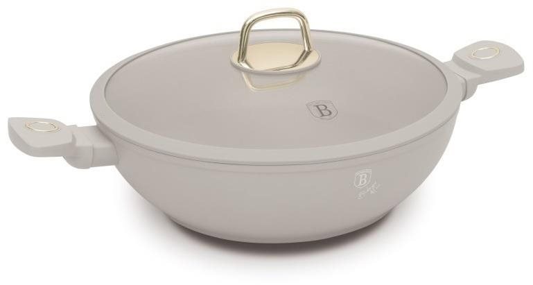 BERLINGERHAUS Wok s titánovým povrchom a pokrievkou 30 cm Sahara Collection