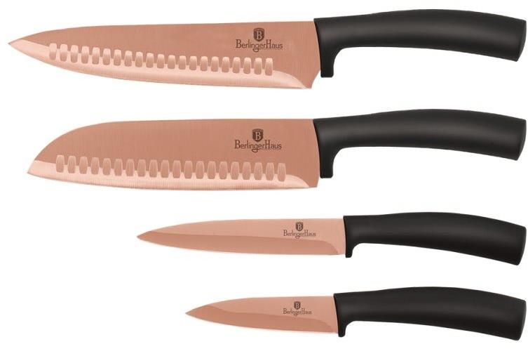 BERLINGERHAUS Sada nožov s nepriľnavým povrchom 4 ks Rose Gold