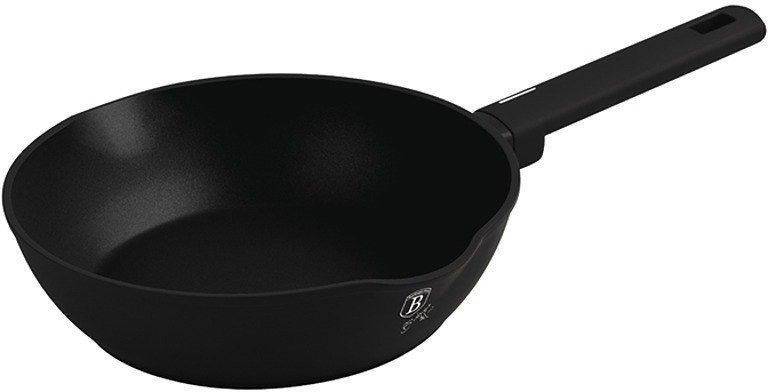 BerlingerHaus Matte Black Collection Panvica hlboká s titánovým povrchom 28 cm