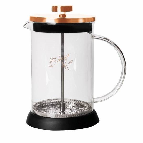BerlingerHaus Kanvička na čaj a kávu French Press 800 ml Rosegold Metallic Line