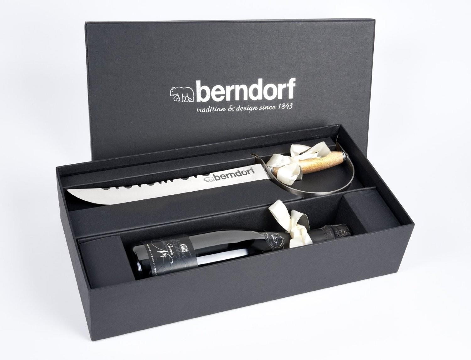 BERNDORF Darčekové balenie so šabľou na šampanské