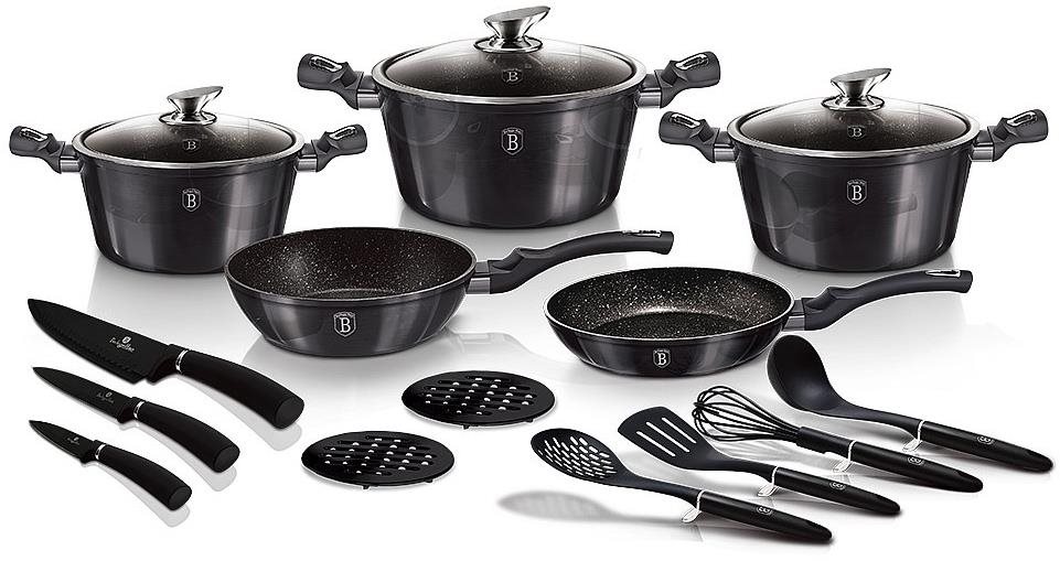 BerlingerHaus Sada riadu Carbon PRO Line 17 ks