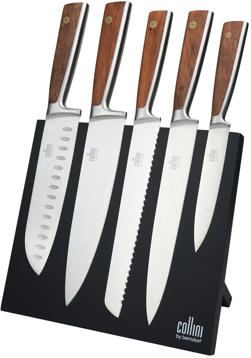 Berndorf Kuchynské nože s magnetickým stojanom sada 6 ks